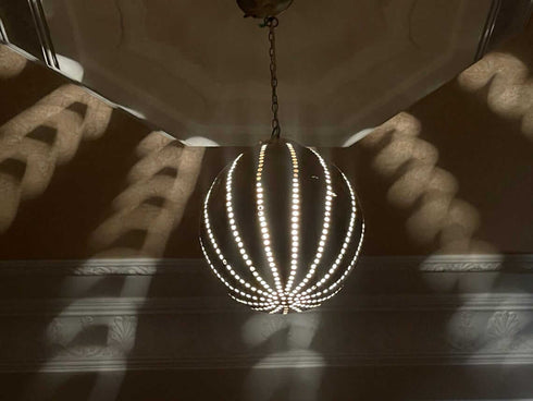 Handmade Brass Pendant Light – Moroccan Ceiling Lantern (PL 1076)